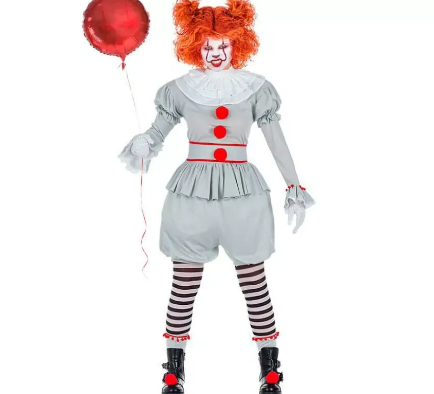 Costume da Pagliaccia terrificante per donna