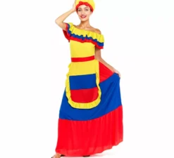 Costume da Palenquera per donna