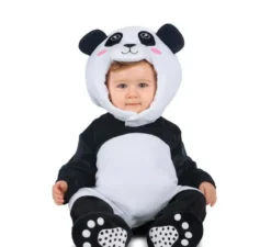 Costume da Panda Bear con cappello e coda per neonato e bambino