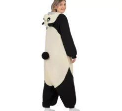 Costume da Panda o Pigiama con cappuccio per adulto