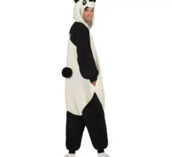 Costume da Panda o Pigiama con cappuccio per adulto