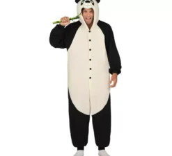 Costume da Panda o Pigiama con cappuccio per adulto
