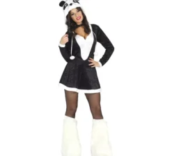 Costume da panda per una donna