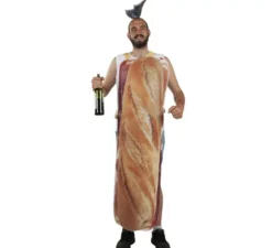 Costume da panino al prosciutto 130 cm. per adulti