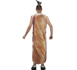 Costume da panino al prosciutto 130 cm. per adulti