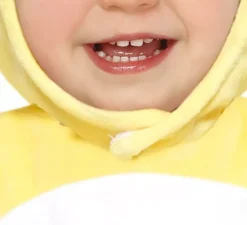 Costume da paperella gialla per bebè