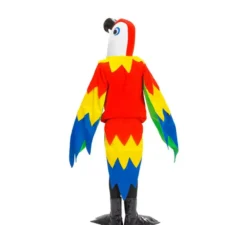 Costume da pappagallo colorato per bambino