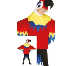 Costume da pappagallo per un ragazzo