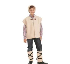 Costume da pastore con gilet per bambino