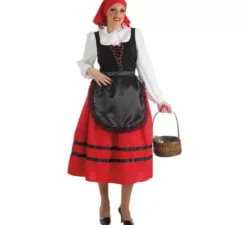 Costume da pastore villico per una donna