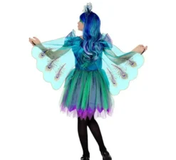 Costume da pavone per bambine