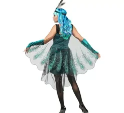Costume da pavone per donna