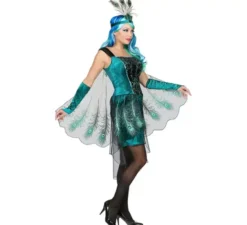 Costume da pavone per donna