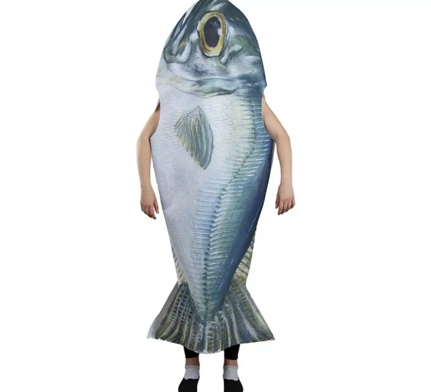Costume da pesce nasello adulto