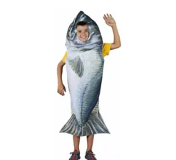 Costume da pesce nasello per bambini