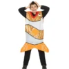 Costume da pesce pagliaccio arancione per bambini