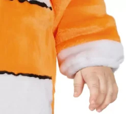 Costume da pesciolino arancione per bebè