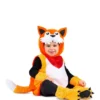 Costume da piccola volpe con coda per bebè
