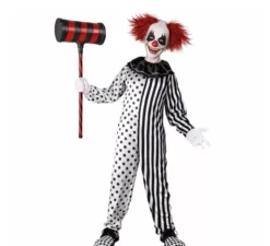 Costume da Pierrot assassino da uomo
