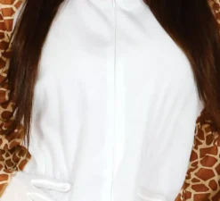 Costume da pigiama giraffa per adulti