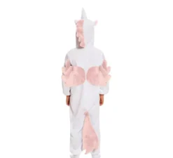 Costume da pigiama unicorno rosa perbambina