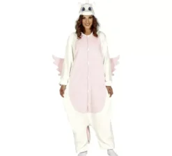 Costume da pigiama unicorno rosa per donna