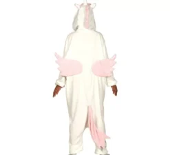 Costume da pigiama unicorno rosa per donna