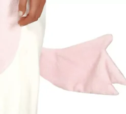 Costume da pigiama unicorno rosa per donna