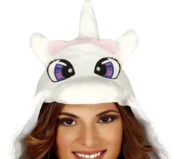 Costume da pigiama unicorno rosa per donna