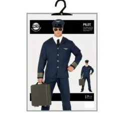 Costume da pilota di aereo per uomo