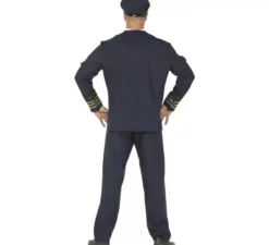 Costume da pilota di aereo per uomo