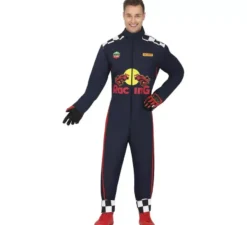 Costume da pilota di auto da corsa per uomo