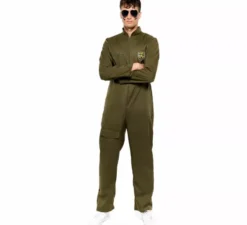 Costume da pilota di jet da combattimento da uomo