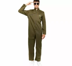 Costume da pilota di jet da combattimento da uomo