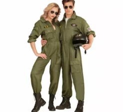 Costume da pilota di jet da combattimento da uomo