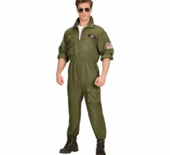 Costume da pilota di jet da combattimento da uomo
