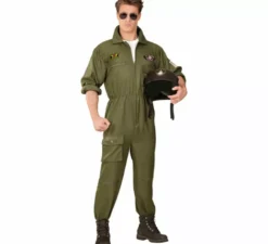 Costume da pilota di jet da combattimento da uomo