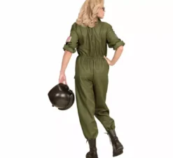 Costume da pilota di jet da combattimento per donna