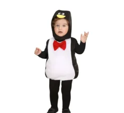 Costume da pinguino con papillon per bambino