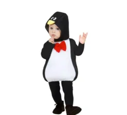 Costume da pinguino con papillon per bambino