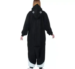 Costume da Pinguino o Pigiama con cappuccio per adulto