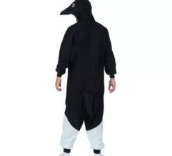 Costume da Pinguino o Pigiama con cappuccio per adulto