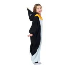 Costume da Pinguino o Pigiama con cappuccio per bambini