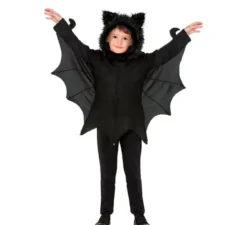 Costume da pipistrello con ali per bambini