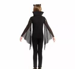 Costume da pipistrello con orecchie per bambine