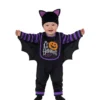 Costume da pipistrello di Halloween per il primo bambino