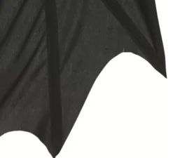 Costume da pipistrello peloso scuro per bambino