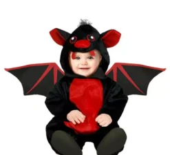 Costume da pipistrello rosso per bambino