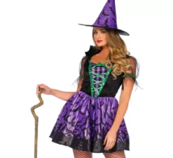 Costume da pipistrello strega per donna