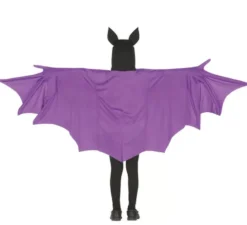 Costume da pipistrello viola per bambini